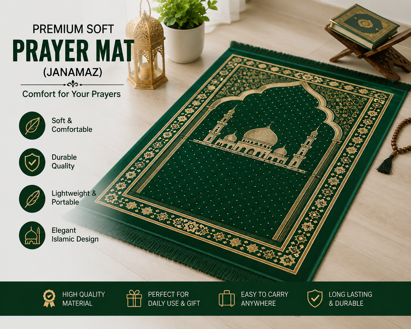 Premium Soft Prayer Mat